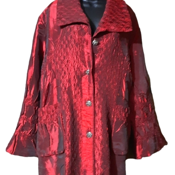 General apparel jacket.Color Burgundy.beautiful color, - Picture 4 of 4